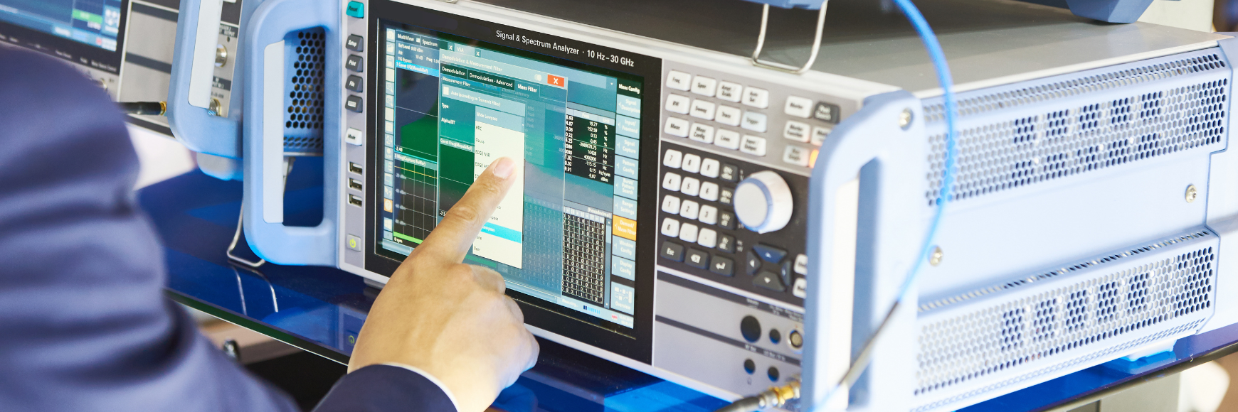 Camera schermata per tarature  EMC