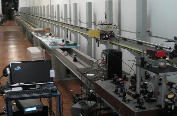 set-up per la misura di lunghe distanze