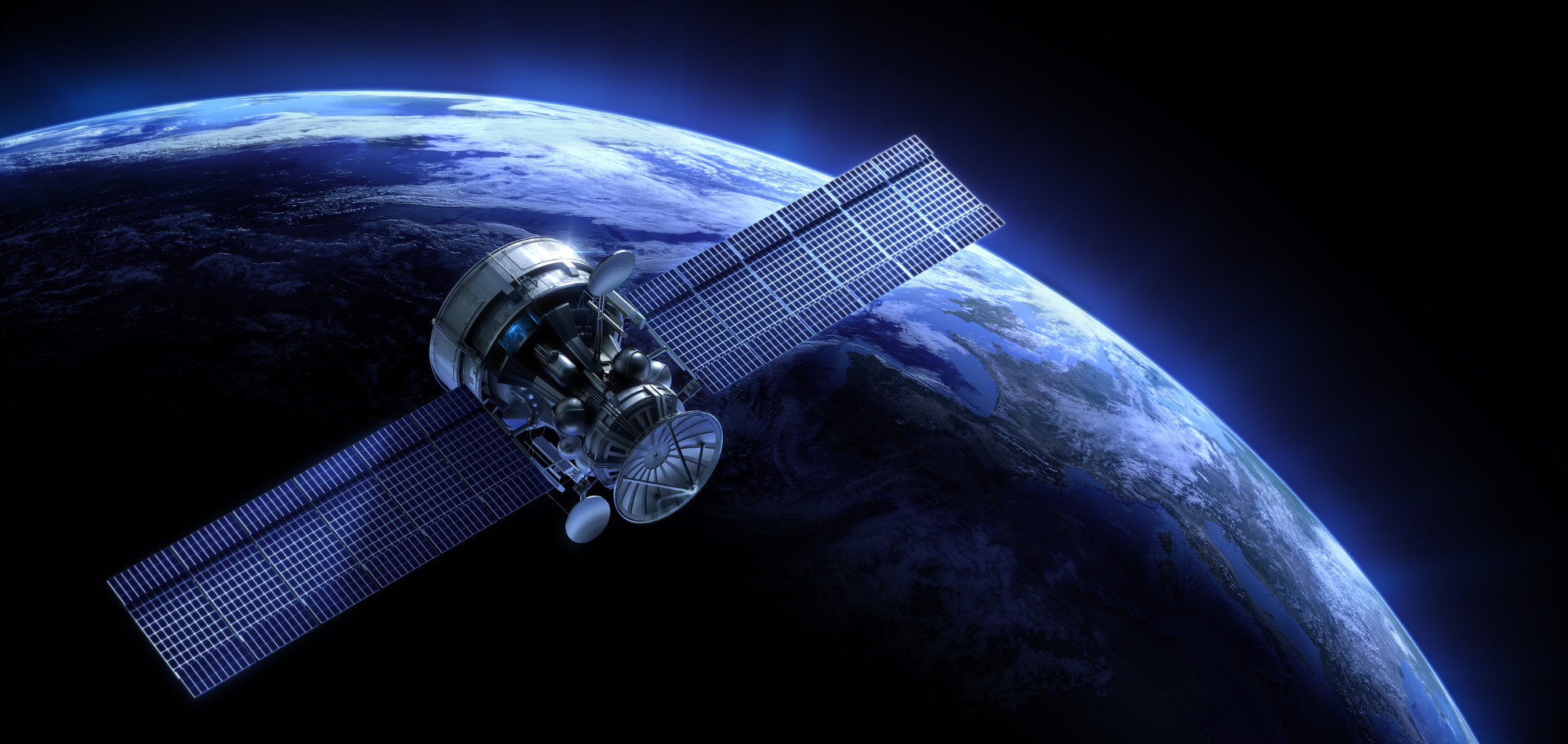 Satellite in orbita intorno alla Terra